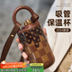 私家良品保溫杯女款高顏值2025新七夕情人節(jié)禮物送男女友老婆禮物生日實(shí)用 美拉德棕 400ml （直飲+吸管+背帶)