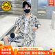 G.DUCKKIDS童裝男童西裝套裝新款兒童西服薄款外套背心短褲男孩夏裝三件套潮 白色 170 建議160-170cm14-15歲