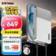 ThinkPad聯(lián)想ThinkBook移動(dòng)硬盤 1TB iPhone手機(jī)直連備份安卓蘋果電腦通用外置照片存儲(chǔ) TU810
