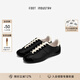 FOOT INDUSTRY 足下工業(yè)「品牌經(jīng)典」芭蕾德訓鞋女款無內(nèi)里系列舒適休閑透氣 黑色/古白 38
