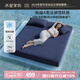 水星家紡涼感雪糕席5.0pro冰絲涼席子雙人涼席1.5x2米可水洗A類(lèi)三件套