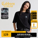 卡賓（CABBEEN）【AI風(fēng)格印花】男裝 短袖T恤2025夏季新款涼感功能潮流百搭 煤黑色01（寬松版型） L /175/50