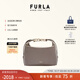 芙拉（FURLA）[11.11搶先購]TONIE牛皮迷你女士手提包休閑斜挎包HOBO包流浪包 都市灰色