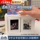 凌云鶴適用于拍立得相冊相框紀念本旋轉立體可翻頁(yè)可收納三寸照片12到24張照片創(chuàng  )意擺件禮物 白色【12個(gè)卡位-可放12-24張】 【旋轉展示 相片收納】