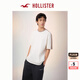 HOLLISTER25夏新款經(jīng)典小海鷗情侶棉質(zhì)重磅T恤男裝女裝KI324-5464 奶白色 L (180/108A)
