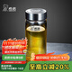 希諾玻璃杯單層加厚大容量家用辦公泡茶杯子男車(chē)載水杯XN-6016L 400mL