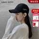 CHALL KITTY女士棒球帽時(shí)尚百搭軟頂鴨舌帽子遮陽(yáng)跑步休閑帽高端品牌2025新款 黑色-品牌禮盒裝高檔實(shí)用高級感