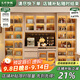 大葉和楓餐邊柜 白蠟?zāi)緦?shí)木餐邊柜輕奢酒柜組合柜碗柜櫥柜間廳柜儲(chǔ)物柜 1.6米三門餐邊柜-不帶燈 規(guī)格