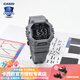 卡西歐（CASIO）【送禮物】男女電子表卡西歐小方塊情侶表學(xué)生兒童運動(dòng)潮流手表 AE-1600H-8BVPF玄武灰