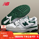 NEW BALANCE  NB550 官方板鞋男鞋女鞋情侶復(fù)古低幫百搭潮鞋休閑運(yùn)動(dòng)鞋 白色/淺灰/墨綠 BB550WT1 43 (腳長(zhǎng)27.5cm)