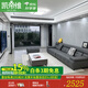 凱帝維現代簡(jiǎn)約真皮沙發(fā)客廳小戶(hù)型奶油風(fēng)頭層牛皮沙發(fā)勞倫斯沙發(fā)25新款 高級灰【接觸面真皮+松木框架】 3.4米-四人位+腳踏【乳膠款】