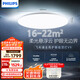飛利浦（PHILIPS）吸頂燈護(hù)眼全光譜小客廳臥室大燈LED燈具國家補(bǔ)貼V9【包安裝】80W