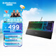 賽睿（SteelSeries）Apex 3有線(xiàn)鍵盤(pán) 游戲鍵盤(pán) 磁吸腕托 10區域RGB燈光 黑色 薄膜軸