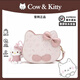 COW&KITTY正品凱蒂貓2025新款通用學(xué)生女士單肩斜挎包單肩包旅游包生日禮物 櫻花粉送掛件禮盒 20.5-9-16
