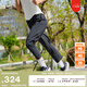 耐克（NIKE）FAST女子透氣跑步九分褲秋季速干中腰錐形反光休閑FB7030 010黑/銀 L