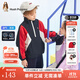 暇步士（Hush Puppies）童裝兒童男女大童春季時(shí)尚拼色套頭夾克外套 淺丁香 140 cm