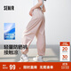 森馬（Semir）防曬休閑褲女25夏季一褲兩穿闊腿褲涼感褲子109325127003