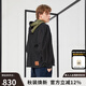 dickies夾克多口袋拼接撞色外套 男士休閑百搭長(cháng)袖薄外套10103 黑色 M