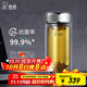 希諾（HEENOOR）雙層抗菌玻璃杯男女士隔熱鵝蛋高顏值高檔帶濾網(wǎng)茶杯車(chē)載便攜水杯 珠光本色410ml