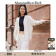 ABERCROMBIE & FITCH男裝女裝情侶裝25春季經(jīng)典小麋鹿運動(dòng)風(fēng)寬松連帽衛衣KI122-5251 奶油白 S (175/92A)