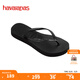 havaianas哈唯納SlimFlatform厚底人字拖女夏外穿增高夾腳涼拖鞋 0090-火耀黑 39 39/40巴西碼