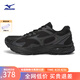 美津濃（MIZUNO）【RACER S】軟底輕便運(yùn)動跑步鞋男女同款緩震透氣休閑慢跑鞋 01/黑色 42 (270mm)