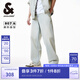 杰克·瓊斯（JACK&JONES）25年男裝907寬松直筒牛仔褲男秋季新款淺藍(lán)男褲休閑牛仔褲子潮流 C40 淺牛仔藍(lán) 36 185 W36/L32