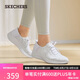 斯凱奇（Skechers）閃穿鞋女鞋夏季一腳蹬休閑鞋軟底健步鞋透氣運(yùn)動(dòng)鞋健身鞋896211