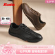 拔佳（Bata）休閑鞋男2025秋季商場新款羊皮通勤百搭軟底運動鞋EYR31CM5七夕 黑色 42