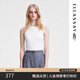 ELLASSAY歌力思春季新款簡(jiǎn)單高級修身針織背心女EWW351Z00200 純凈白 XS
