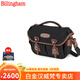 白金漢（Billingham）Hadley Small Pro攝影包單反單肩斜跨包適用索尼a7m4/富士X100VI 哈蘇X2D相機包英國原裝進(jìn)口 黑色帆布/棕褐色皮 505001-70