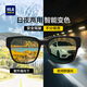 海瀾之家（HLA）夜視眼鏡開(kāi)車(chē)專(zhuān)用近視套鏡男女偏光墨鏡日夜兩用變色太陽(yáng)鏡