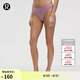 lululemon丨InvisiWear 女士中腰比基尼內(nèi)褲速干芯吸 LW9DAYS 薰衣草紫 L