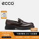 愛步（ECCO）夏牛皮商務(wù)英倫風(fēng)樂福皮鞋男 都市首爾522324 可可棕41