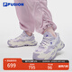 FILA FUSION斐樂(lè )潮牌女鞋 硬糖丨奶茶上新厚底鞋子2025新款老爹鞋 浪漫紫/冬日白-OW 36.5