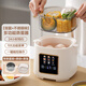 Joyoung九陽(yáng)煮蛋器雙層家用蒸蛋器雞蛋蒸鍋早餐神器煮蛋機蛋羹家用迷你防干燒單層可煮6個(gè)蛋 雙層 【24小時(shí)預約/精準控溫】彩屏款【帶蒸碗】