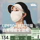 蕉下秋冬臉基尼防曬口罩女帽檐防曬面罩四季保濕透氣裸感高顏值檀木灰
