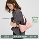 VANESSA HOGAN【高端線新品】VH女包欣冉hobo包荔枝紋皮2025春夏新款超輕單肩包 中號-粉色 (荔枝紋皮 贈禮盒)