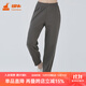 銅牛珠粒棉收腳女褲秋冬新款女士休閑褲VK202 煙墨 XL (175/100)