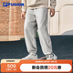 FILA FUSION斐樂(lè )潮牌針織長(cháng)褲男2025冬季時(shí)尚休閑加絨運動(dòng)褲