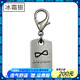 puppytie狗牌定制貓牌狗狗刻字寵物防丟名牌貓咪小型犬吊牌防丟狗牌 冰霜銀-下單備注名字+手機號 S-小型