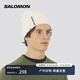 薩洛蒙（Salomon）男女款 戶(hù)外運動(dòng)休閑保暖針織舒適帽子 GRAPHIC BEANIE 灰白色 C27089 均碼