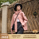AIGLE艾高夾克春夏款GORE-TEX防風(fēng)上衣防雨透汽收腰顯瘦外套女士 深瑰木粉 BN322 38 (165/88A)