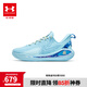 安德瑪（UNDERARMOUR）【庫里12】童鞋透氣緩震男女童籃球鞋兒童耐磨跑鞋運動(dòng)鞋3028501 藍色 39