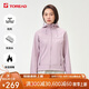 探路者（TOREAD）軟殼服女 秋冬戶(hù)外防風(fēng)保暖加絨軟殼衣徒步旅行夾克衫登山服外套