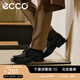 愛步（ECCO）雕花布洛克男鞋 圓頭男士皮鞋商務(wù) 都市奧斯陸550214 黑色55021451052 39