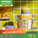 杯具熊兒童保溫杯學(xué)生大容量帶吸管水杯禮物便攜316不銹鋼保溫壺杯子 糯米兒童杯-清雅虎虎530ml