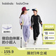 巴拉巴拉balaOne兒童套裝男女童長袖2件套2025秋戶外休閑時尚208325104201
