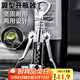 杰凱諾紅酒開(kāi)瓶器 葡萄酒啤酒開(kāi)酒器紅酒塞起子省力輕巧耐用銀色雙用款