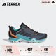 adidas AX3舒適戶外運(yùn)動(dòng)鞋男子阿迪達(dá)斯官方TERREX   灰色/黑色/湖藍(lán)色/亮橘色   44